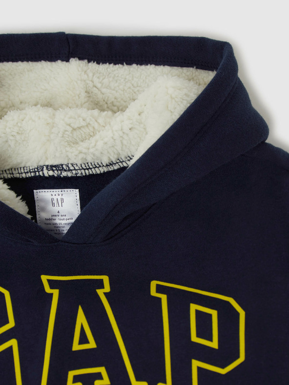 GAP Baby zateplená mikina s kapucňou GAP
