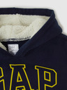 GAP Baby zateplená mikina s kapucňou GAP
