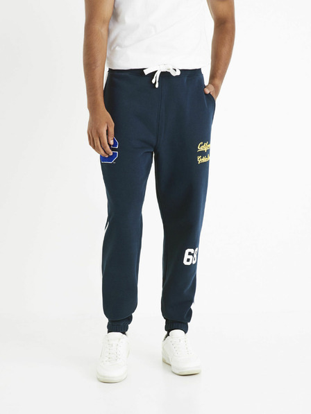 Celio Tmavomodré pánske tepláky Celio California Golden Bears