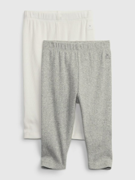 GAP Baby rebrované legíny, 2 ks GAP