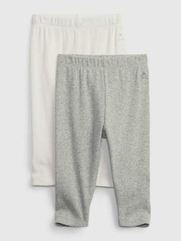 GAP Baby rebrované legíny, 2 ks GAP