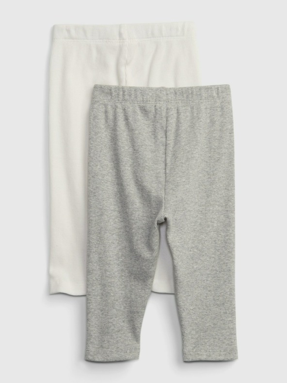 GAP Baby rebrované legíny, 2 ks GAP