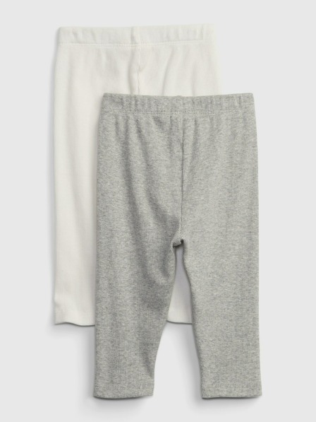 GAP Baby rebrované legíny, 2 ks GAP