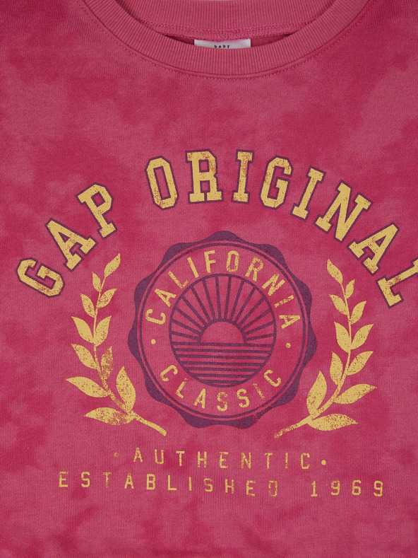 GAP Baby batikovaná mikina GAP