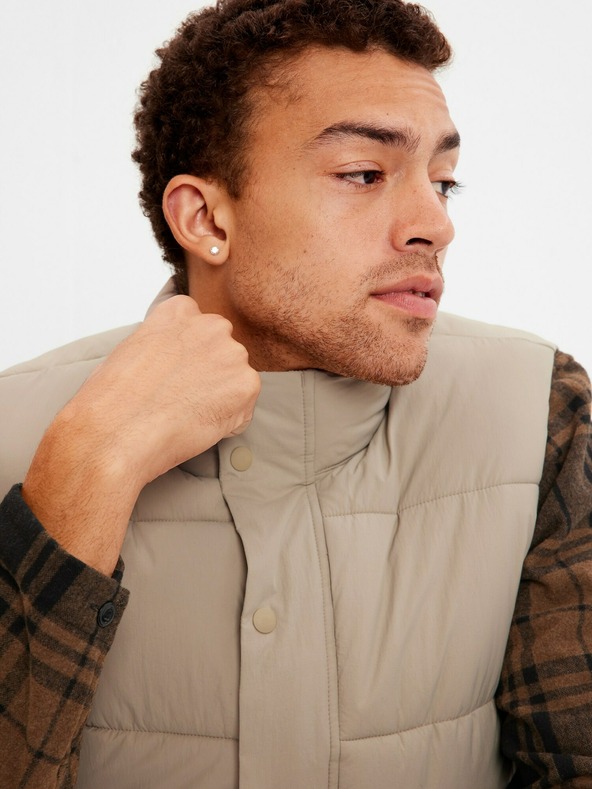 GAP Prešívaná vesta na zips GAP