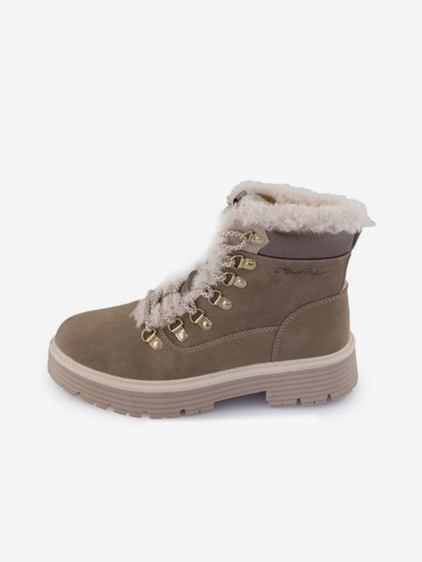 ALPINE PRO Sivá dámska členková zimná obuv ALPINE PRO DUNETA