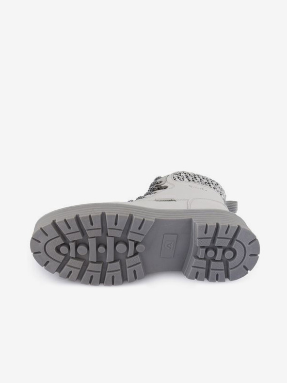 ALPINE PRO ALPINE PRO Lalia dámske sivé semišové členkové topánky