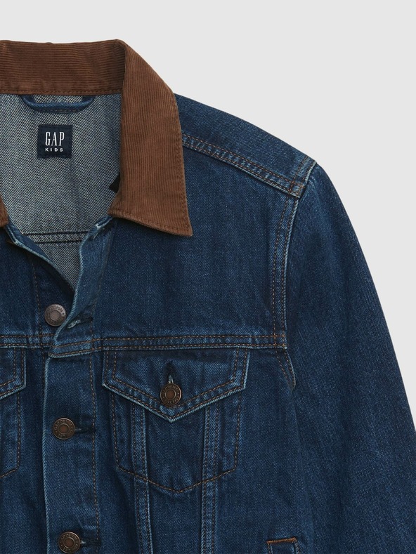 GAP Detská džínsová bunda GAP