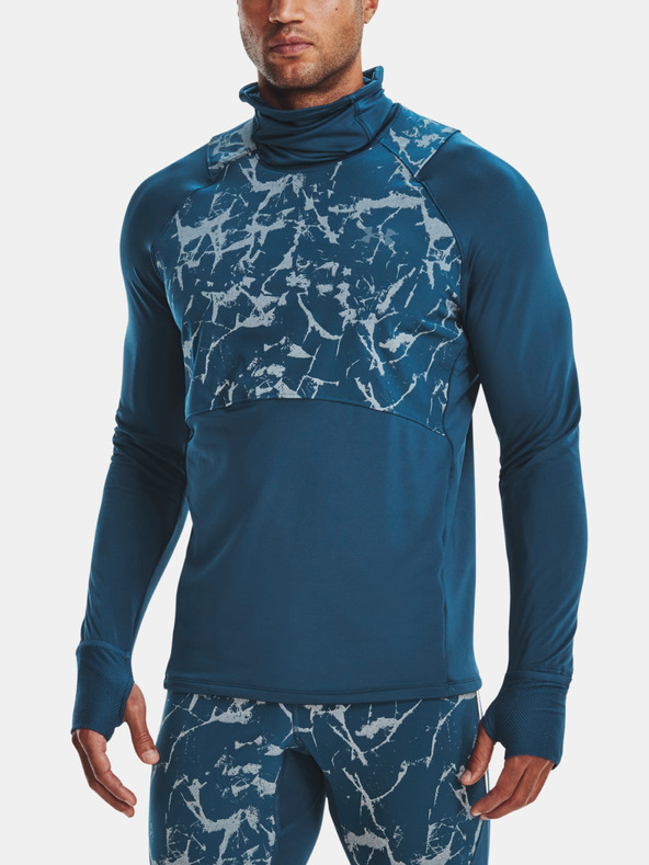 Under Armour Pánske tričko Under Armour UA OUTRUN THE COLD FUNNEL
