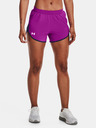 Under Armour Fialové dámske krátke nohavice Under Armour UA Fly By Elite 3''