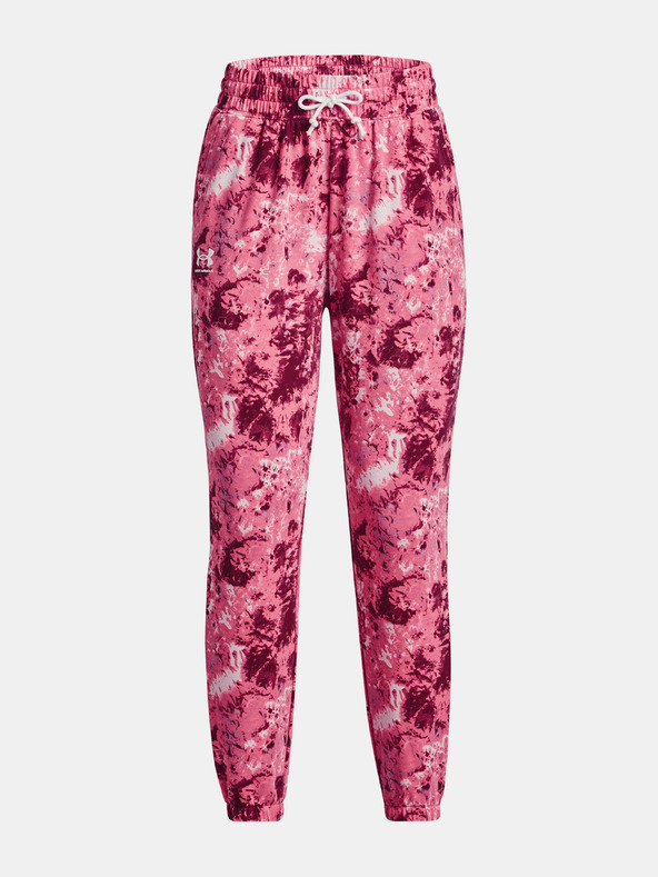 Under Armour Dámske teplaky Under Armour Rival Terry Print Jogger