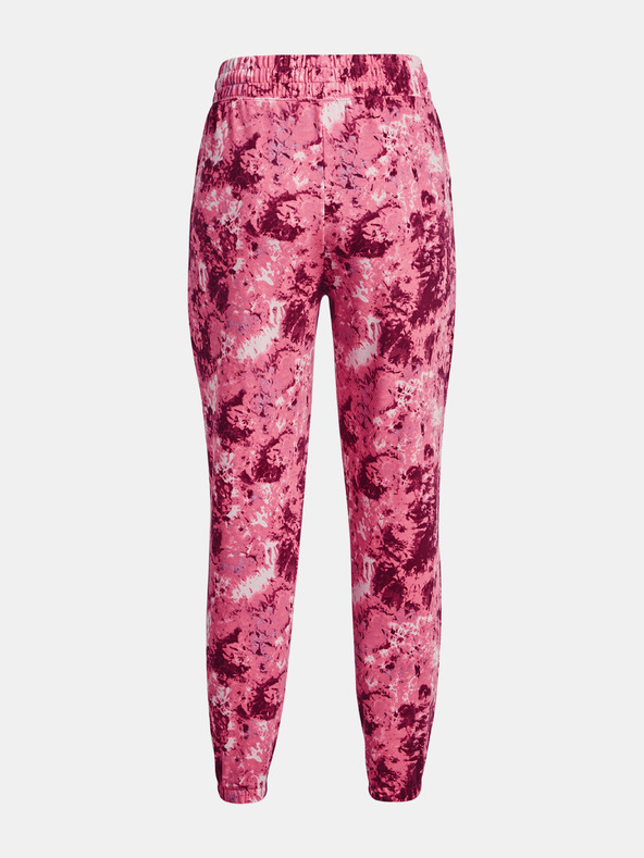 Under Armour Dámske teplaky Under Armour Rival Terry Print Jogger
