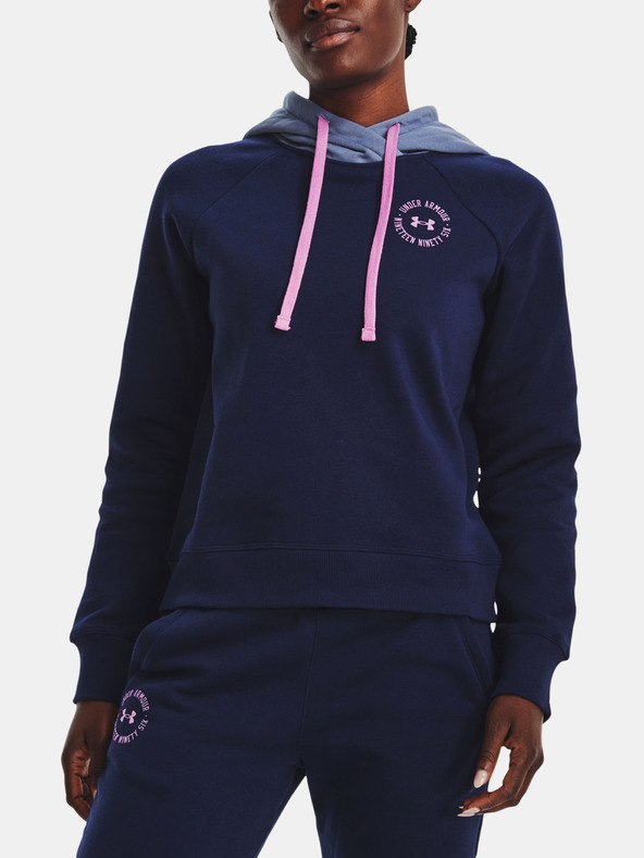 Under Armour Dámska mikina Under Armour Rival Fleece CB Hoodie