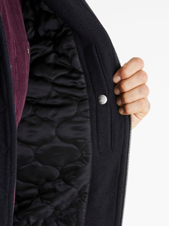 Celio Čierna pánska bunda Celio Cuaviator