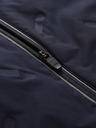 ALPINE PRO Tmavomodrá pánska outdoorová bunda s úpravou DWR ALPINE PRO Barit