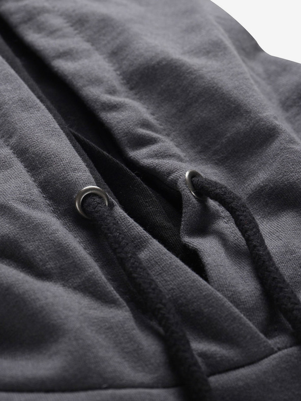 NAX Šedá dámska mikina NAX Onoda