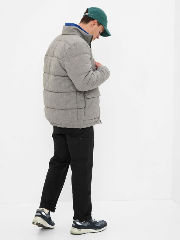 GAP Prešívaná bunda na zips GAP