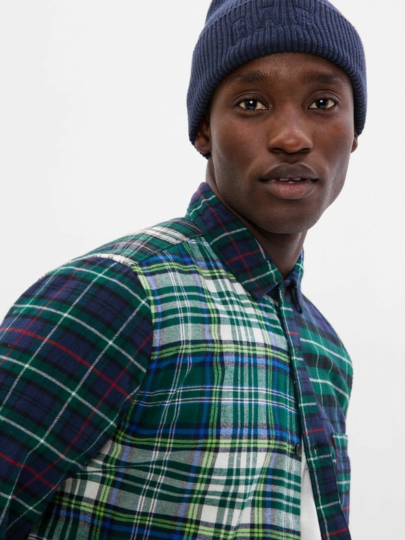 GAP Flanelová kockovaná košeľa GAP
