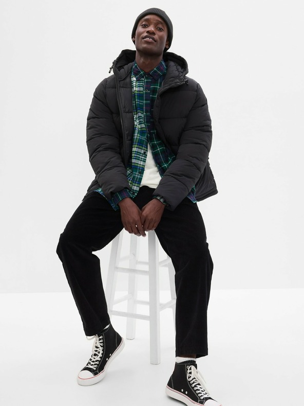 GAP Flanelová kockovaná košeľa GAP