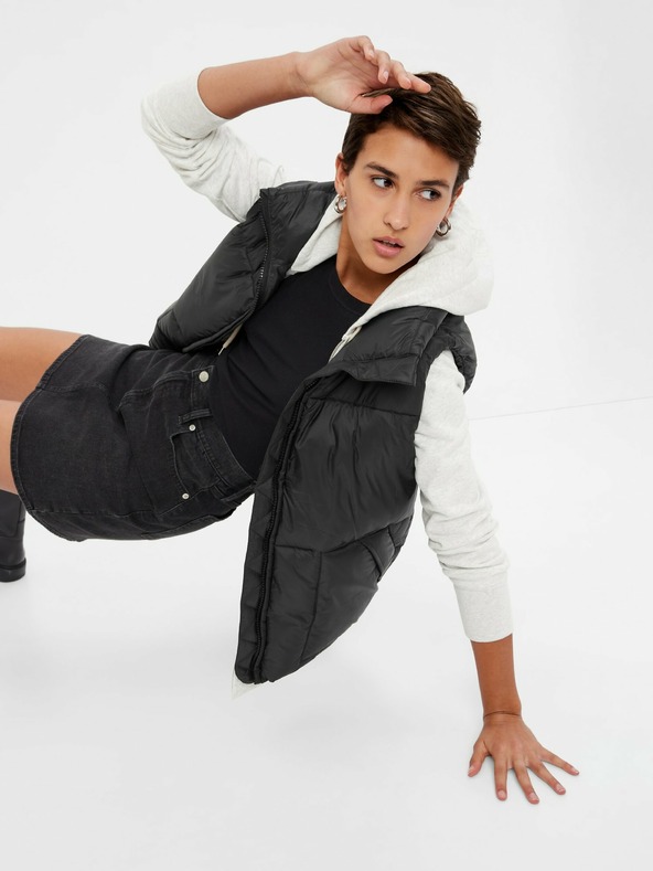 GAP Prešívaná vesta na zips GAP