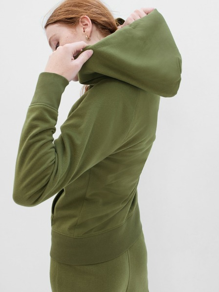 GAP Mikina s logom GAP a fleece