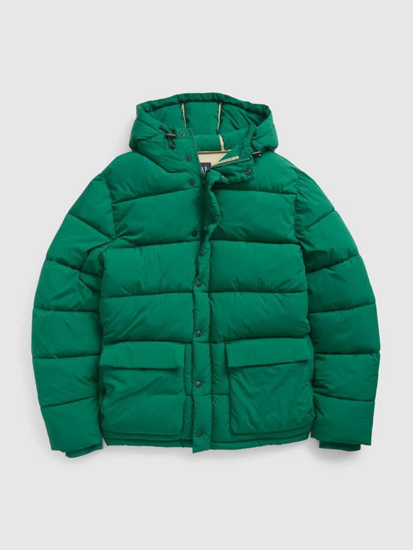 GAP Prešívaná bunda s kapucňou PrimaLoft® GAP