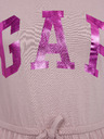 GAP Detské šaty s logom GAP