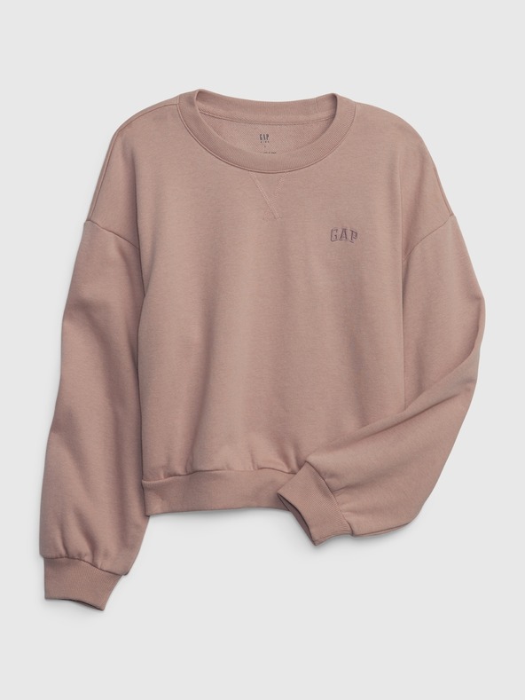 GAP Detská mikina logo oversize GAP