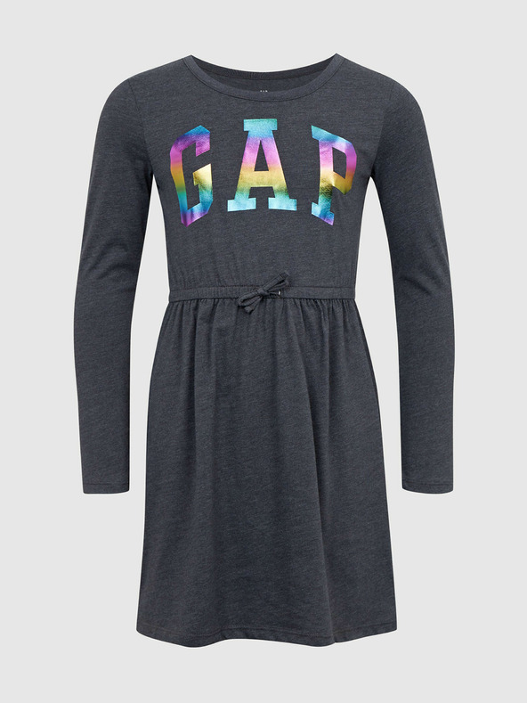 GAP Detské šaty s logom GAP