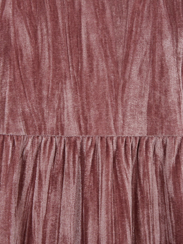 GAP Detské zamatové šaty GAP