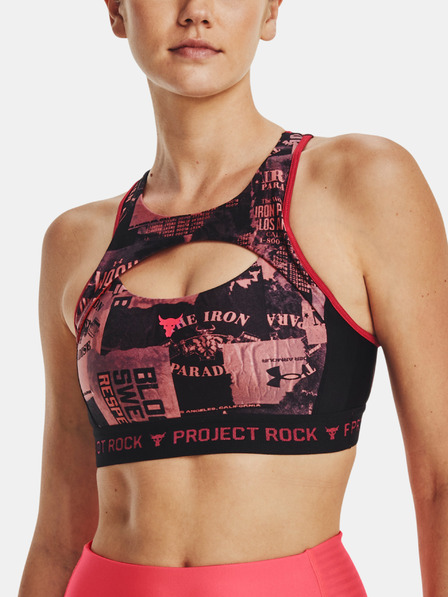 Under Armour Dámska podprsenka Under Armour UA Pjt Rck Csbk Bra Nov Prnt