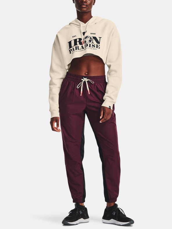 Under Armour Dámska mikina Under Armour UA Pjt Rck Crop Flce Hdy