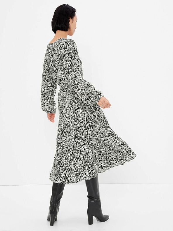 GAP Vzorované midi šaty Lenzing™ Ecovero™ GAP