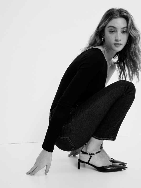 GAP Džínsy slim High Rise Vintage GAP