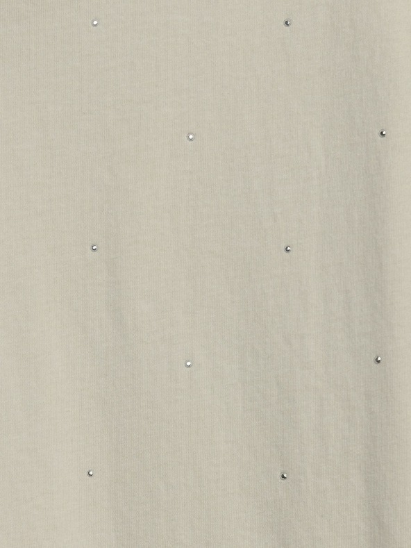 GAP Detské tričko s naberanými rukávmi GAP