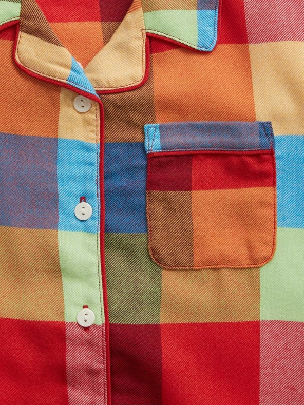 GAP Detské kockované pyžamo GAP