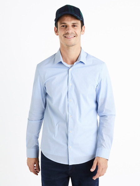 Celio Kárované tričko Slim Masantal2 Celio
