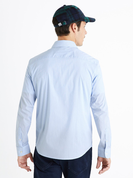Celio Kárované tričko Slim Masantal2 Celio