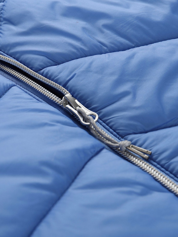 ALPINE PRO Modrý dievčenský zimný prešívaný kabát ALPINE PRO TABAELO