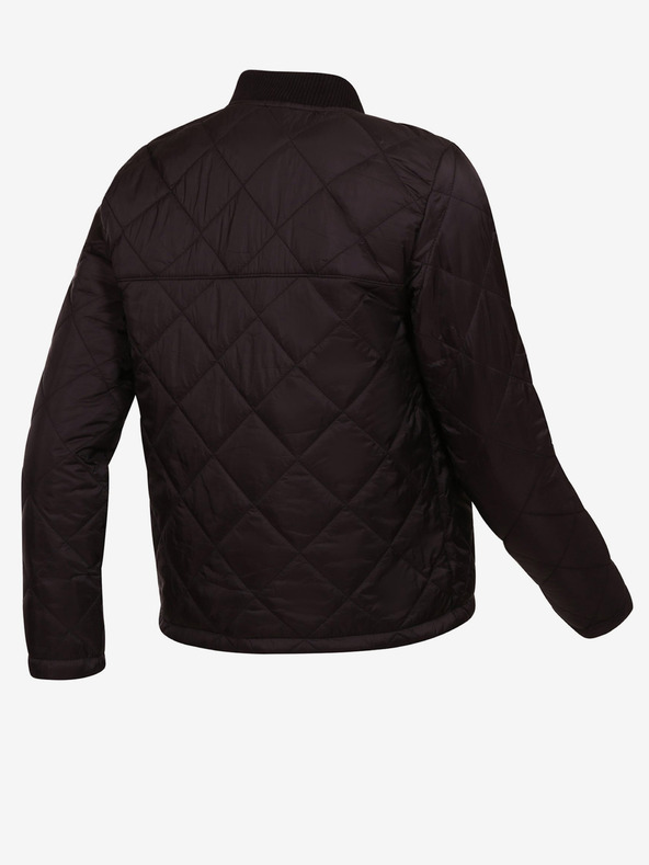 NAX Čierna dámska prešívaná bunda NAX Lopena