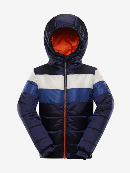 ALPINE PRO Tmavomodrá detská hi-therm bunda ALPINE PRO Kisho