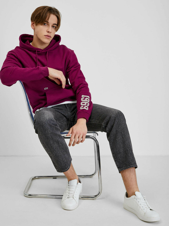 GAP Mikina s logom a kapucňou GAP