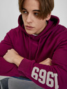 GAP Mikina s logom a kapucňou GAP