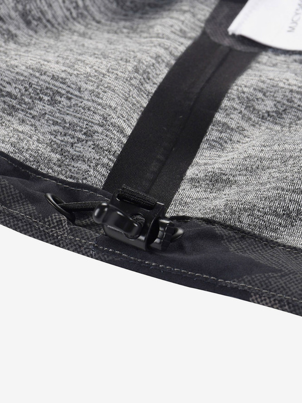 ALPINE PRO Tmavosivá pánska vzorovaná bunda ALPINE PRO GIBB