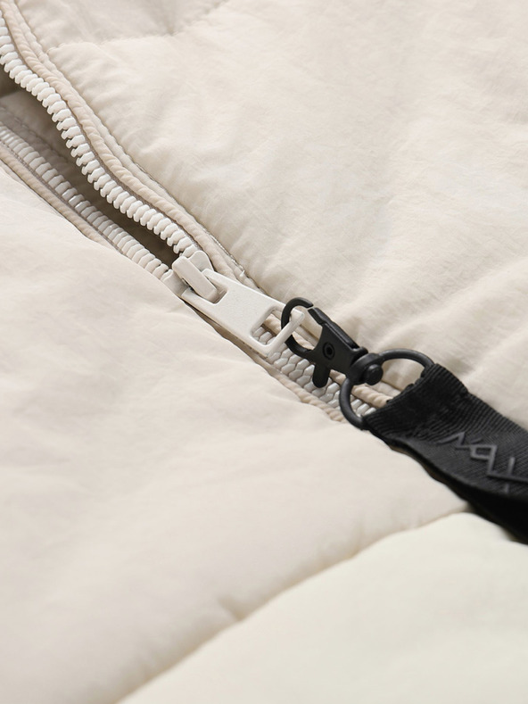 NAX Krémová pánska zimná bunda NAX MOREF