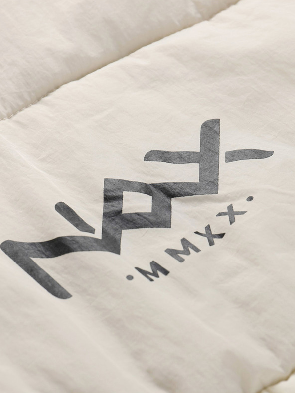 NAX Krémová pánska zimná bunda NAX MOREF