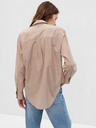 GAP Košeľa s metalickou niťou oversize GAP