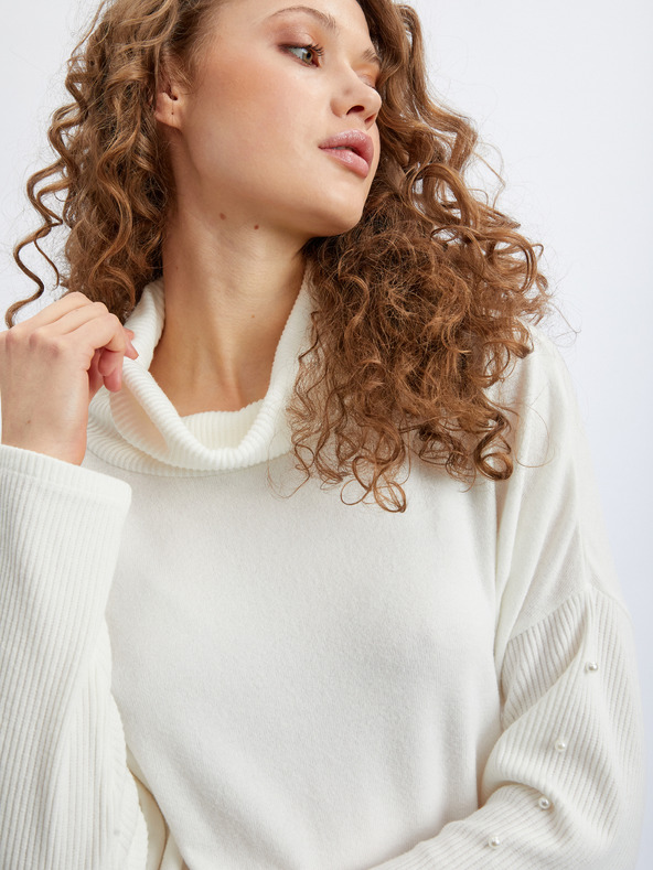 Orsay Krémový dámsky rolák ORSAY