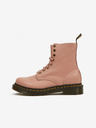 Dr. Martens Ružové dámske kožené členkové topánky Dr. Martens
