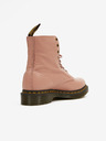 Dr. Martens Ružové dámske kožené členkové topánky Dr. Martens